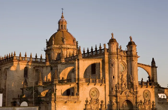 Framed Print : SPAIN. Jerez de la Frontera. Cathedral. Main facade. Gothic art. - Lucas Vallecillos / Iberfoto / Everett Collection (531904)**US SALES ONLY**