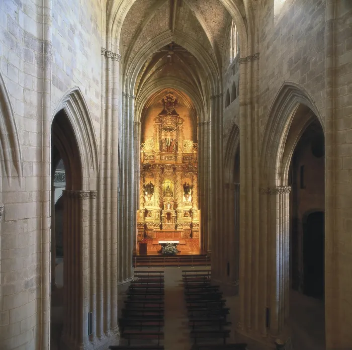 Framed Print : SPAIN. LA RIOJA. NAjera. Monastery of Santa Maria la Real. Main altar (18th c.). Baroque art. Architecture. - Kim Castells / Iberfoto / Everett Collection (245969)**US SALES ONLY**