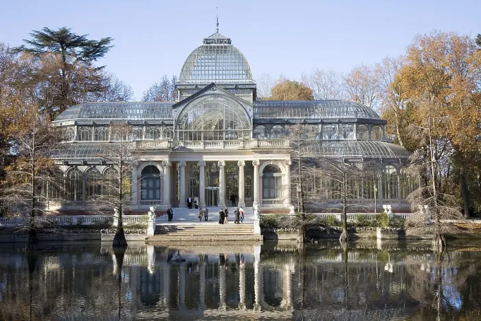 Framed Print : SPAIN. Madrid. Retiro Park. Parque del Retiro (Park of the Retreat). Crystal Palace (1887). Architecture. AISA / Everett Collection**US SALES ONLY**