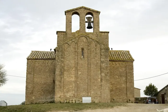 Framed Print : SPAIN. Navs. Church of Sant Cugat del Raco (11th c.).Greek-cross plan church, with semicircular apses and crowned by a round dome. Romanesque art Framed Print : SPAIN. Navs. Church of Sant Cugat del Raco (11th c.).Greek-cross plan church, with semicircular apses and crowned by a round dome. Romanesque art