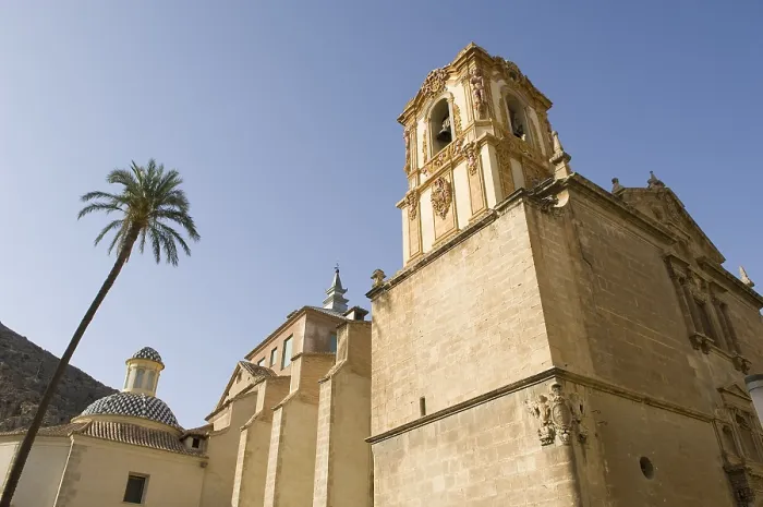 Framed Print : SPAIN. Orihuela. Santo Domingo's Diocesan College, aka Patriarch Loazes's College. Church bell tower. Baroque art. Architecture