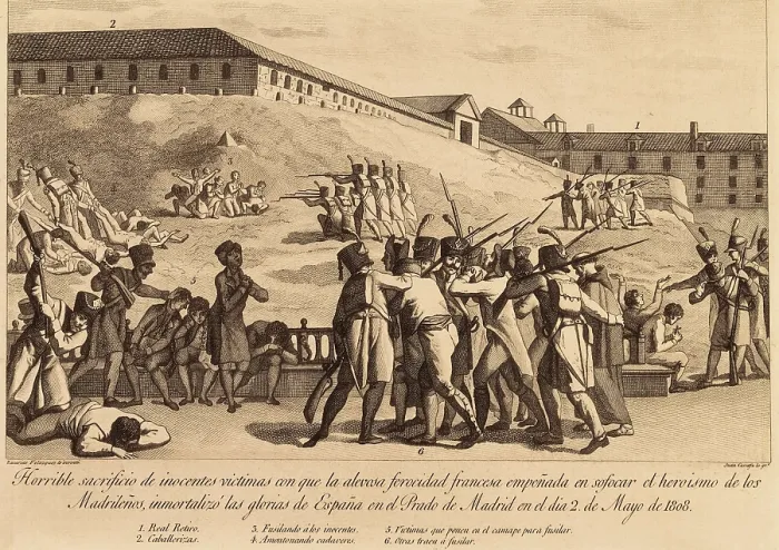 Framed Print : Spain. Peninsular War (1808-1809). French repression in Madrid after the Second of May 1808. Etching. SPAIN. Madrid. Municipal Museum. AISA / Everett Collection**US SALES ONLY** Framed Print : Spain. Peninsular War (1808-1809). French repression in Madrid after the Second of May 1808. Etching. SPAIN. Madrid. Municipal Museum. AISA / Everett Collection**US SALES ONLY**
