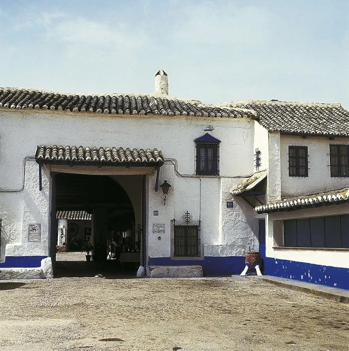 Framed Print : SPAIN. Puerto Lpice. 'Venta' (Inn) from Don Quixote. AISA / Everett Collection**US SALES ONLY**