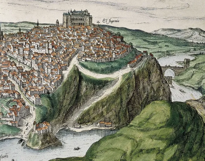 Framed Print : SPAIN. San Lorenzo de El Escorial. Royal Monastery of San Lorenzo de El Escorial. Toledo. By Franz Hogenberg (16th c.). Etching. AISA / Everett Collection**US SALES ONLY** Framed Print : SPAIN. San Lorenzo de El Escorial. Royal Monastery of San Lorenzo de El Escorial. Toledo. By Franz Hogenberg (16th c.). Etching. AISA / Everett Collection**US SALES ONLY**