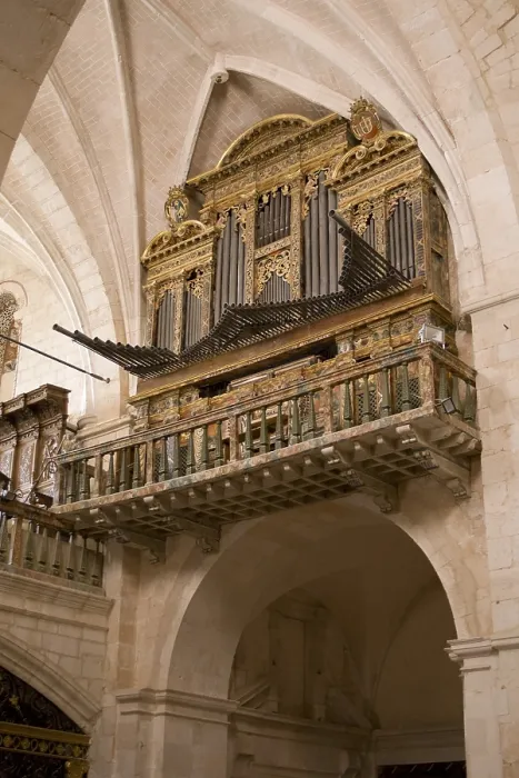 Framed Print : SPAIN. Santa Maria de Huerta. Monastery of Santa Maria de Huerta. Church. Baroque-style organ. - Paul Maeyaert / Iberfoto / Everett Collection (363348)**US SALES ONLY** Framed Print : SPAIN. Santa Maria de Huerta. Monastery of Santa Maria de Huerta. Church. Baroque-style organ. - Paul Maeyaert / Iberfoto / Everett Collection (363348)**US SALES ONLY**