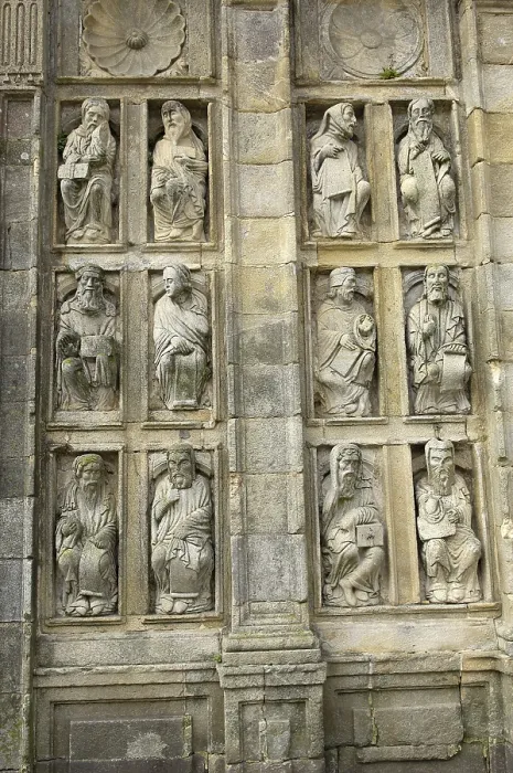 Framed Print : SPAIN. Santiago de Compostela. Cathedral of Santiago de Compostela. Detail of the Holy Door or Door of Forgiveness