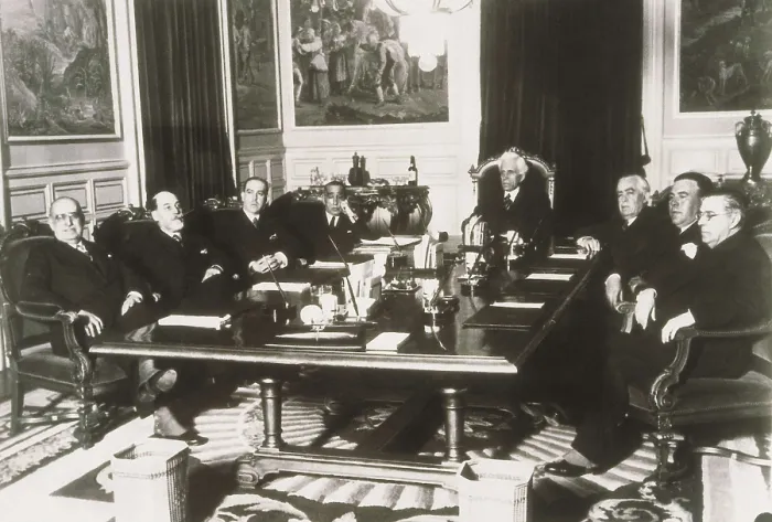 Framed Print : Spain. Second Republic (1931-1936). Government of Portela Valladares (December 1935-February 1936). AISA / Everett Collection**US SALES ONLY** Framed Print : Spain. Second Republic (1931-1936). Government of Portela Valladares (December 1935-February 1936). AISA / Everett Collection**US SALES ONLY**