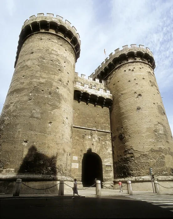 Framed Print : SPAIN. VALENCIA. VALENCIA. Valencia. Quart Towers or Cuarte Gate, belonging to the ancient wall