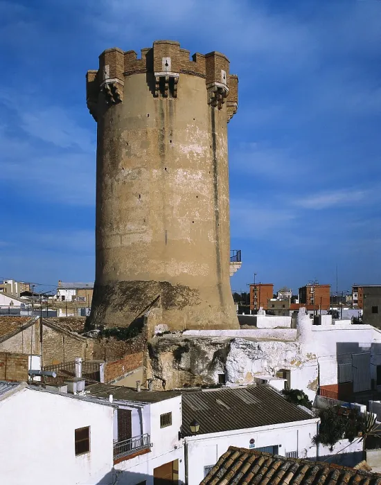 Framed Print : SPAIN. VALENCIAN COMMUNITY. VALENCIA. Paterna. Arabian Tower, built in Roman period. - J. Bedmar / Iberfoto / Everett Collection (131581)**US SALES ONLY**