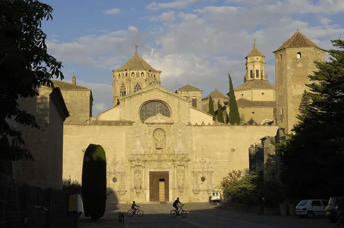 Framed Print : SPAIN. Vimbod. Monastery of Poblet. Cister Monasteries Route. Monastery of Santa Maria de Poblet. AISA / Everett Collection**US SALES ONLY**