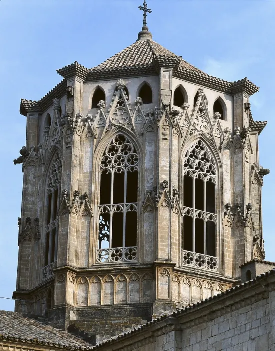 Framed Print : SPAIN. Vimbodi. Monastery of Poblet. Dome of the church (14th c.). Gothic art. Architecture. - J. Bedmar / Iberfoto / Everett Collection (501293)**US SALES ONLY**