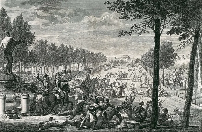 Framed Print : Spain. War of Independence (1808). Second of May in Madrid. The French murder the patriots at the Prado. Etching. SPAIN. Madrid. National Library