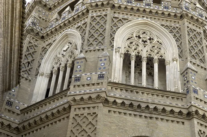 Framed Print : SPAIN. Zaragoza. Mudejar cimborio of La Seo (cathedral). Mudejar art. Architecture. AISA / Everett Collection**US SALES ONLY**