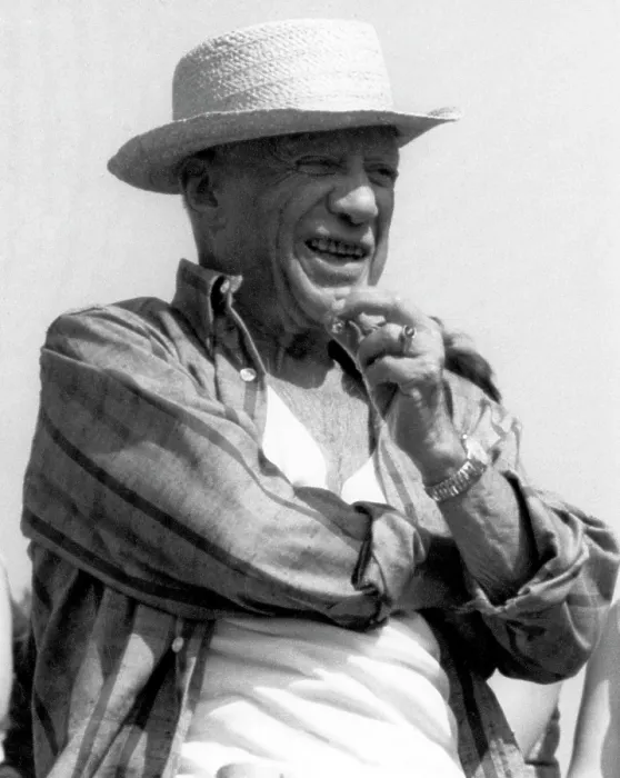 Framed Print : Spanish artist Pablo Picasso, (1881-1973), watching a bullfight, 1965.. Courtesy: CSU Archives / Everett Collection Framed Print : Spanish artist Pablo Picasso, (1881-1973), watching a bullfight, 1965.. Courtesy: CSU Archives / Everett Collection