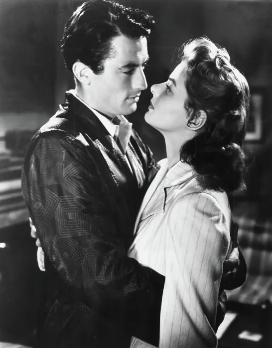 Framed Print : SPELLBOUND, Gregory Peck, Ingrid Bergman, 1945
