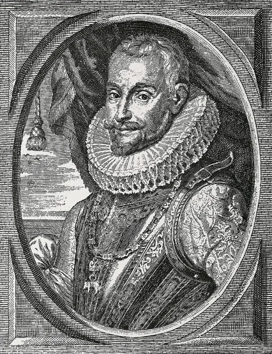 Framed Print : SPINOLA, Ambrogio di Filippo (1569-1630). Engraving. SPAIN. Zaragoza. Academia General Militar (General Military Academy). AISA / Everett Collection**US SALES ONLY**
