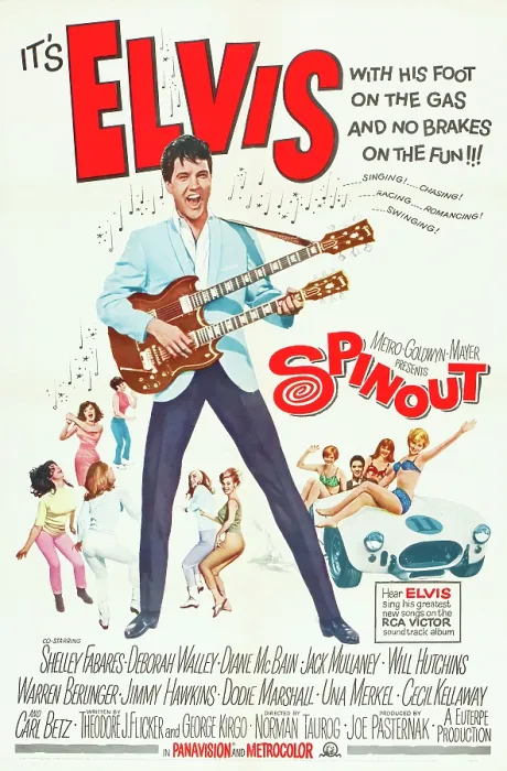 Framed Print : SPINOUT, Elvis Presley, 1966