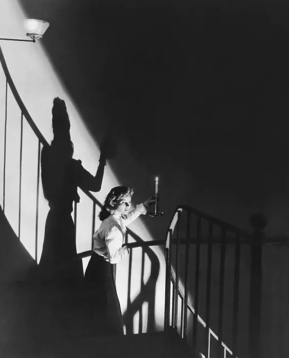 Framed Print : THE SPIRAL STAIRCASE, Dorothy McGuire, 1946