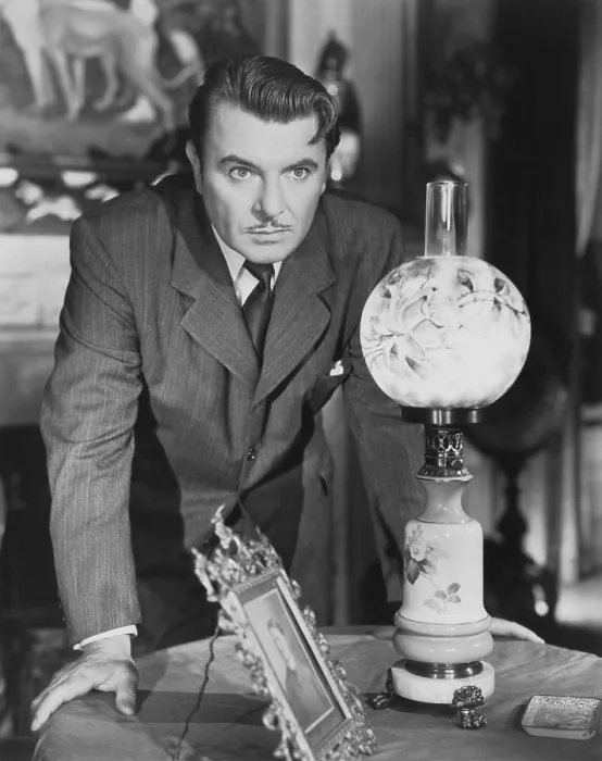 Framed Print : THE SPIRAL STAIRCASE, George Brent, 1946 Framed Print : THE SPIRAL STAIRCASE, George Brent, 1946