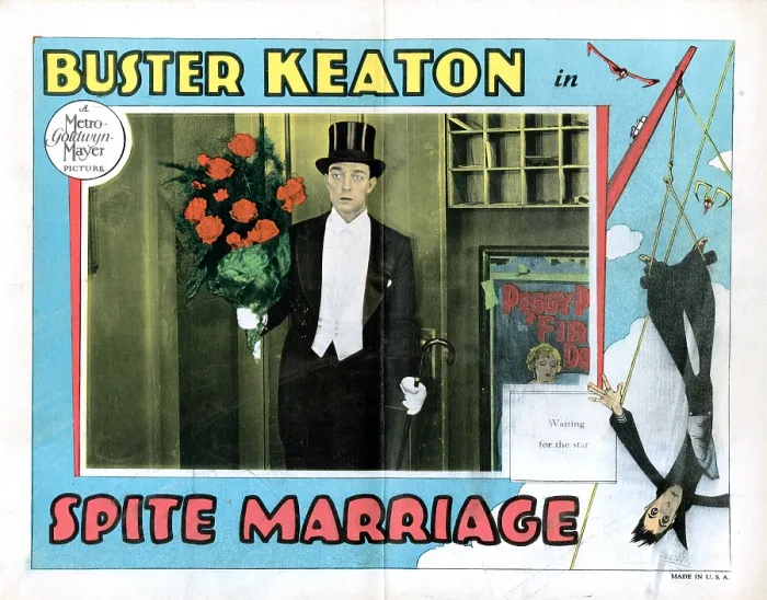 Framed Print : SPITE MARRIAGE, Buster Keaton, lobbycard, 1929