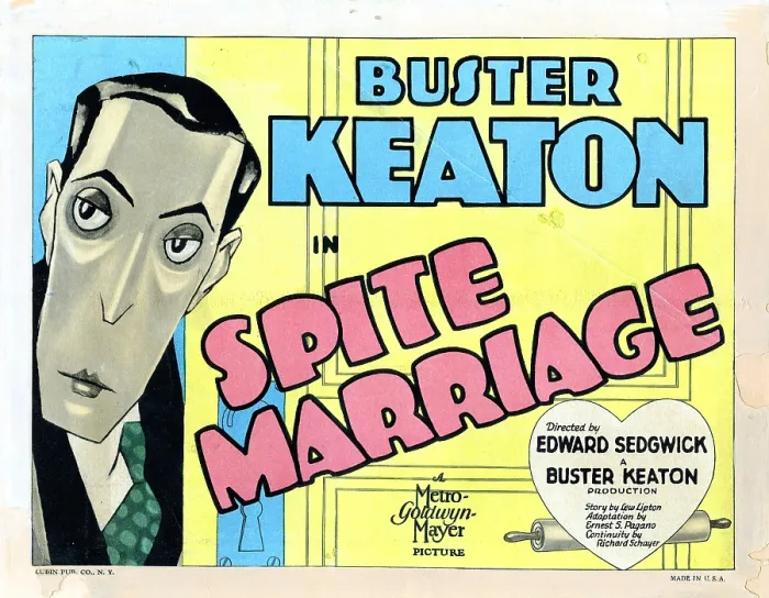 Framed Print : SPITE MARRIAGE, US poster, Buster Keaton, 1929
