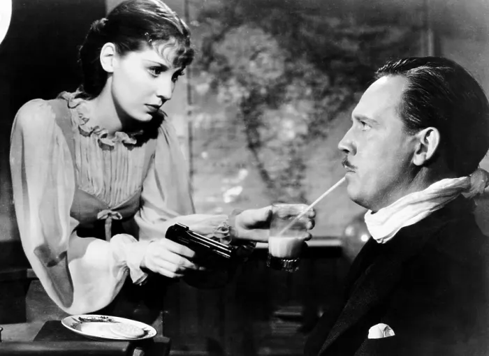 Framed Print : THE SPY IN BLACK, from left: Valerie Hobson, Marius Goring, 1939 Framed Print : THE SPY IN BLACK, from left: Valerie Hobson, Marius Goring, 1939