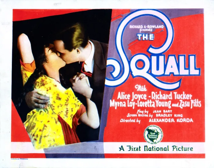 Framed Print : THE SQUALL, from left, Loretta Young, Carroll Nye, 1929