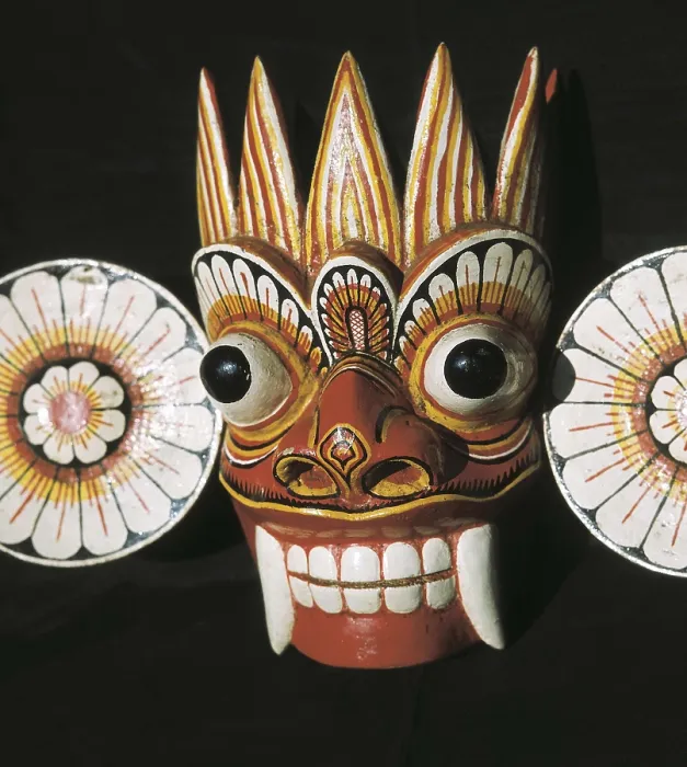 Framed Print : SRI LANKA. Evil's mask. AISA / Everett Collection**US SALES ONLY**