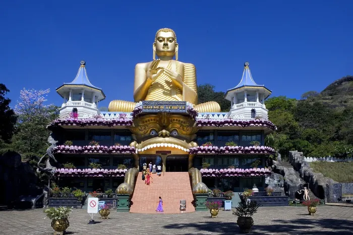 Framed Print : SRI LANKA. Mihintale. Golden Temple. Sitting Buddha. AISA / Everett Collection**US SALES ONLY** Framed Print : SRI LANKA. Mihintale. Golden Temple. Sitting Buddha. AISA / Everett Collection**US SALES ONLY**