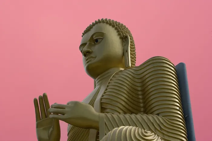 Framed Print : SRI LANKA. Mihintale. Sitting Buddha. AISA / Everett Collection**US SALES ONLY**
