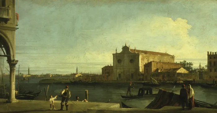 Framed Print : St. John of Battuti in Murano, by Giovanni Antonio Canal also known as Canaletto, 1724 - 1730, 18th Century, oil on canvas - Russia, St. Petersburg, The State Hermitage Museum Framed Print : St. John of Battuti in Murano, by Giovanni Antonio Canal also known as Canaletto, 1724 - 1730, 18th Century, oil on canvas - Russia, St. Petersburg, The State Hermitage Museum