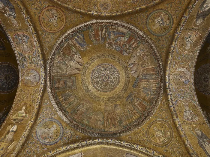 Framed Print : St Marks Basilica, Venice, by Unknown Artist, 10th Century, - Italy, Veneto, Venice, San Marco Basilica. Overall view. Josephs third dome Framed Print : St Marks Basilica, Venice, by Unknown Artist, 10th Century, - Italy, Veneto, Venice, San Marco Basilica. Overall view. Josephs third dome