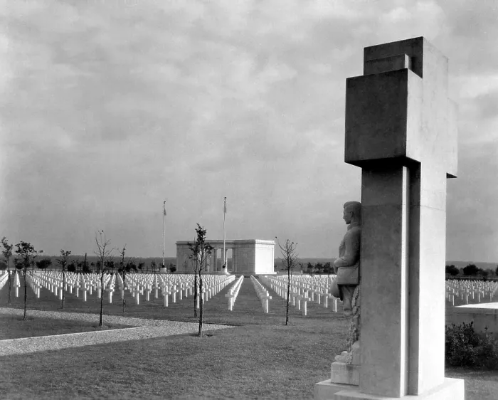 Framed Print : St. Mihiel American Cemetery, near Thiaucourt, France