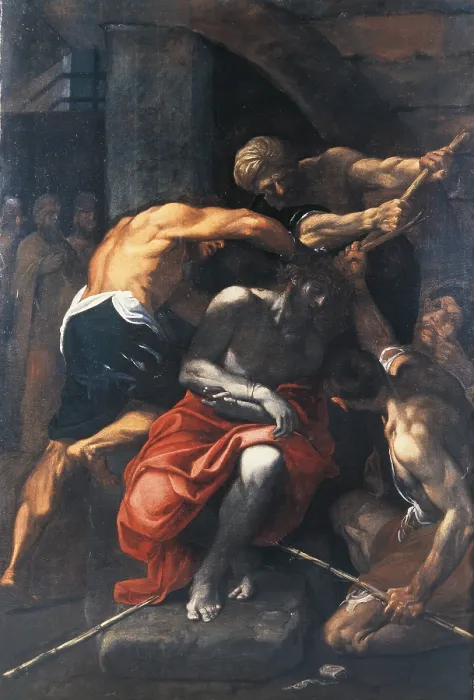 Framed Print : St Rocco, by Ludovico Carracci, 1592 - 1594 about, 16th Century, oil on canvas, cm 221 x 147, 5 - Italy, Emilia Romagna, Bologna, National Art Gallery. All Framed Print : St Rocco, by Ludovico Carracci, 1592 - 1594 about, 16th Century, oil on canvas, cm 221 x 147, 5 - Italy, Emilia Romagna, Bologna, National Art Gallery. All