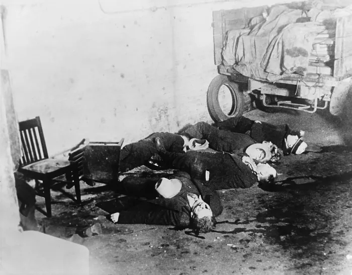 Framed Print : St. Valentine's Day Massacre. Seven gangsters of Bugs Mor an's gang were killed by Al Capone's in a garage in Chicag o on Feb 14, 1929. o on Feb 14, 1929 Framed Print : St. Valentine's Day Massacre. Seven gangsters of Bugs Mor an's gang were killed by Al Capone's in a garage in Chicag o on Feb 14, 1929. o on Feb 14, 1929
