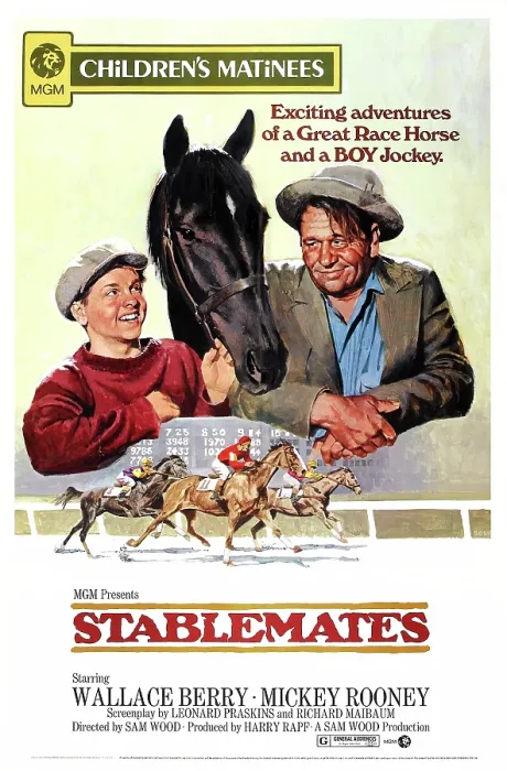 Framed Print : STABLEMATES, US re-issue poster, from left: Mickey Rooney, Wallace Beery, 1938 Framed Print : STABLEMATES, US re-issue poster, from left: Mickey Rooney, Wallace Beery, 1938