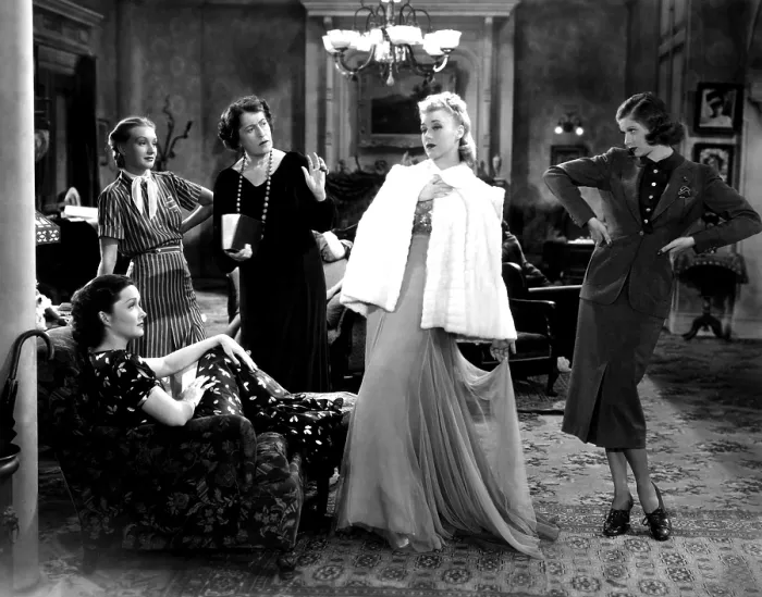 Framed Print : STAGE DOOR, Gail Patrick, Constance Collier, Ginger Rogers, Lucille Ball, 1937, TM and Copyright 20th Century Fox Film Corp. All rights reserved. Courtesy: Everett Collection