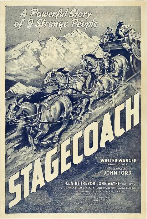 Framed Print : STAGECOACH, 1939