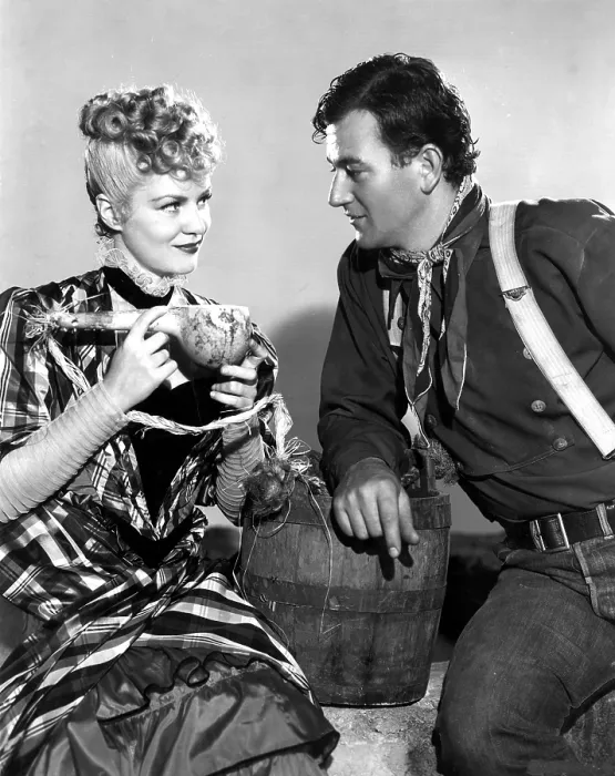 Framed Print : STAGECOACH, Claire Trevor, John Wayne, 1939. TM and Copyright (c) 20th Century Fox Film Corp. All rights reserved. Courtesy: Everett Collection