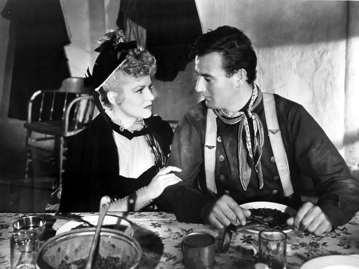 Framed Print : STAGECOACH, Claire Trevor, John Wayne, 1939, TM and Copyright 20th Century Fox Film Corp. All rights reserved. Courtesy: Everett Collection Framed Print : STAGECOACH, Claire Trevor, John Wayne, 1939, TM and Copyright 20th Century Fox Film Corp. All rights reserved. Courtesy: Everett Collection