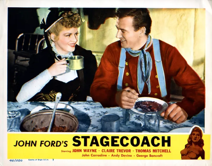 Framed Print : STAGECOACH, from left, Claire Trevor, John Wayne, 1939 Framed Print : STAGECOACH, from left, Claire Trevor, John Wayne, 1939