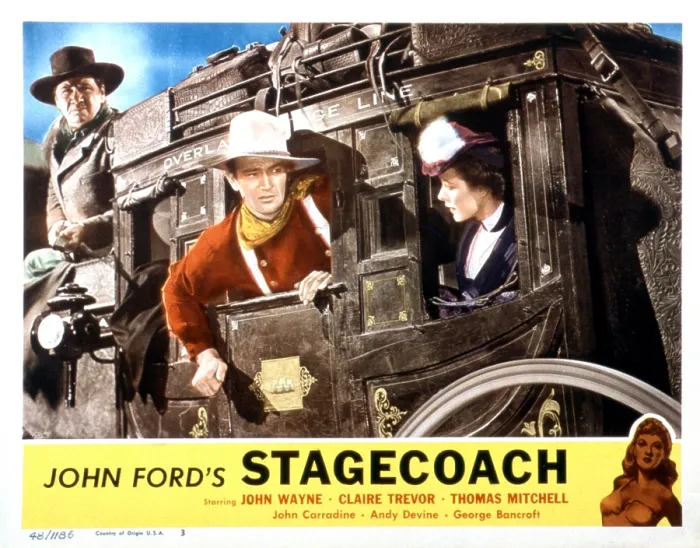Framed Print : STAGECOACH, from left: George Bancroft, John Wayne, Louise Platt, 1939 Framed Print : STAGECOACH, from left: George Bancroft, John Wayne, Louise Platt, 1939