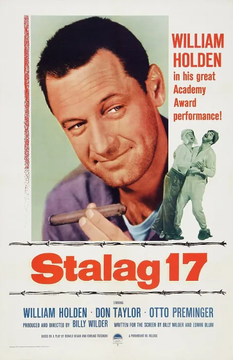 Framed Print : STALAG 17, US poster art, William Holden, 1953