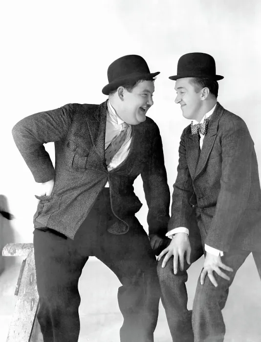 Framed Print : Stan Laurel and Oliver Hardy, ca. 1930s Framed Print : Stan Laurel and Oliver Hardy, ca. 1930s