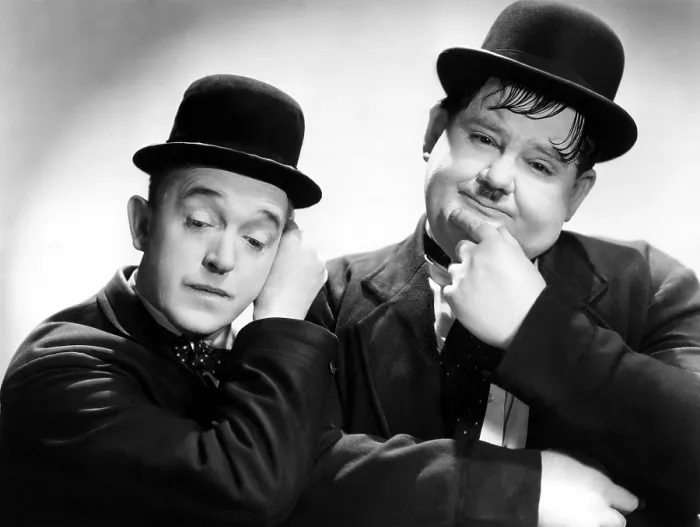 Framed Print : STAN LAUREL, OLIVER HARDY [LAUREL AND HARDY]