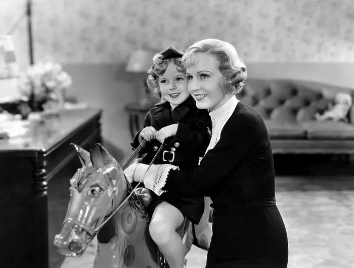 Framed Print : STAND UP AND CHEER!, Shirley Temple, Madge Evans, 1934, TM and Copyright (c) 20th Century-Fox Film Corp. All Rights Reserved
