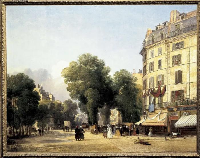 Framed Print : STANLEY, Cole Robert (1795-1868). Boulevard des Capucines. 1829. Oil on canvas. FRANCE. Paris. Muse Carnavalet (Carnavalet Museum). AISA / Everett Collection**US SALES ONLY** Framed Print : STANLEY, Cole Robert (1795-1868). Boulevard des Capucines. 1829. Oil on canvas. FRANCE. Paris. Muse Carnavalet (Carnavalet Museum). AISA / Everett Collection**US SALES ONLY**