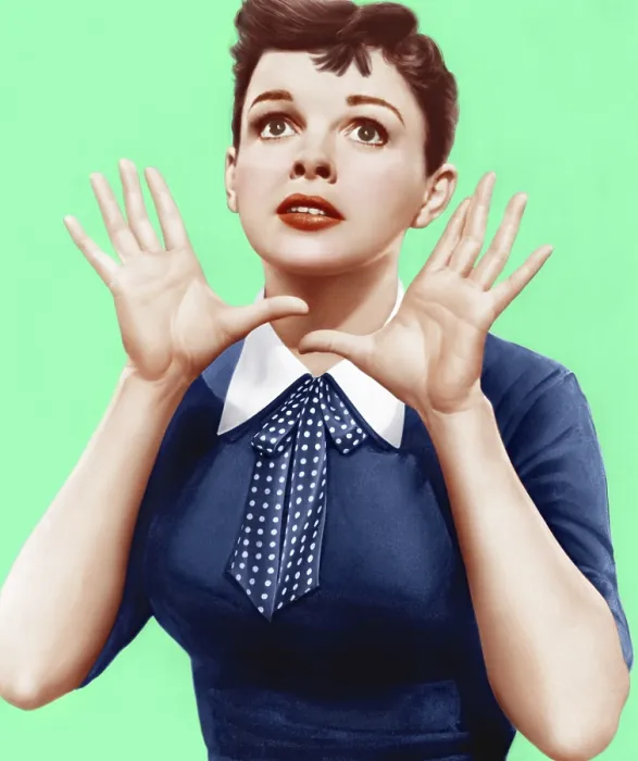 Framed Print : A STAR IS BORN, Judy Garland, 1954