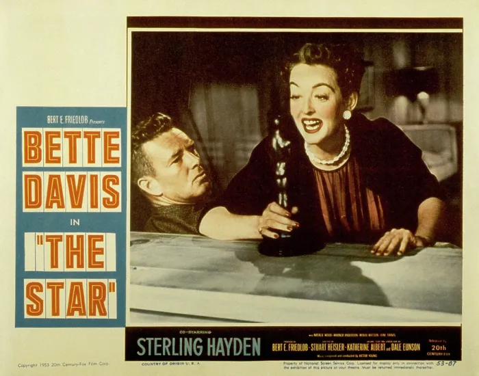 Framed Print : THE STAR, Sterling Hayden, Bette Davis, 1952