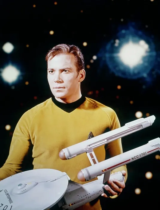 Framed Print : STAR TREK, William Shatner, 1966-69